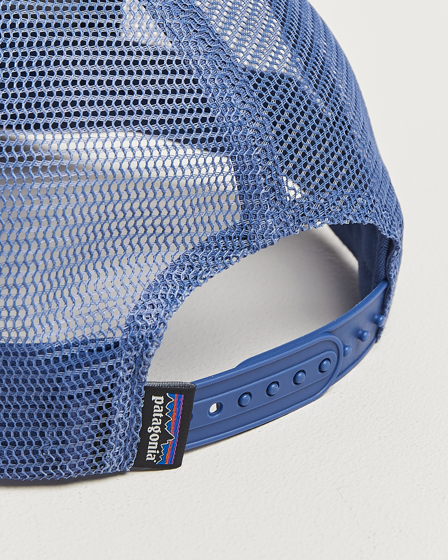 Uomini | Patagonia P-6 Logo LoPro Trucker Hat Barnacle Blue | Patagonia | P-6 Logo LoPro Trucker Hat Barnacle Blue