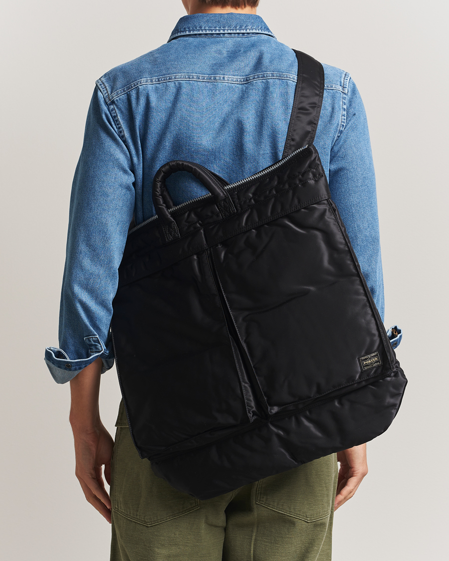 Uomini | Borse | Porter-Yoshida & Co. | Tanker Helmet Bag Black