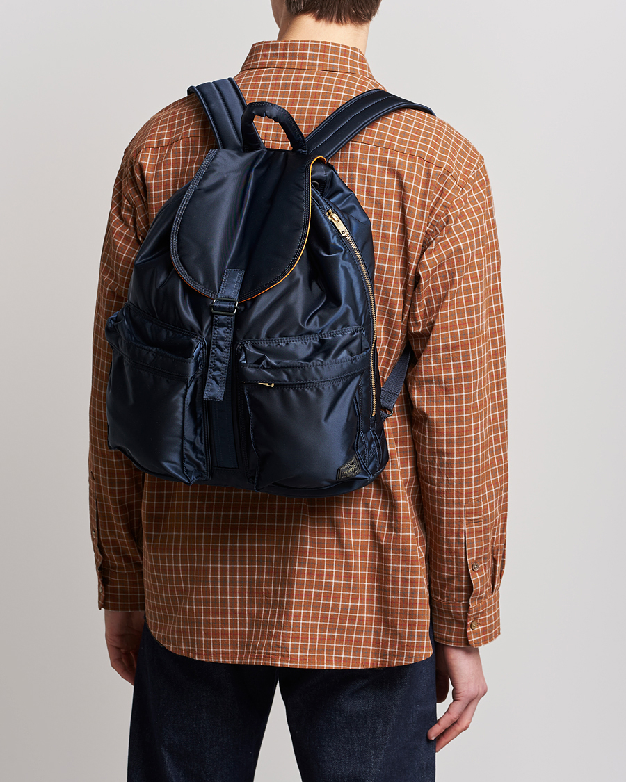 Uomini | Porter-Yoshida & Co. Tanker Rucksack Navy | Porter-Yoshida & Co. | Tanker Rucksack Navy
