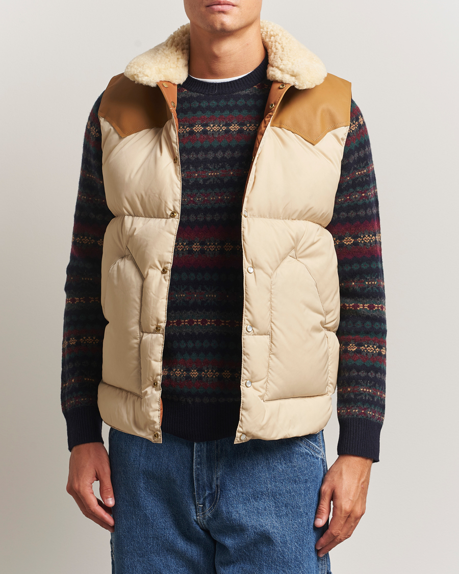 Uomini | Gilet | Rocky Mountain Featherbed | Christy Vest Light Beige