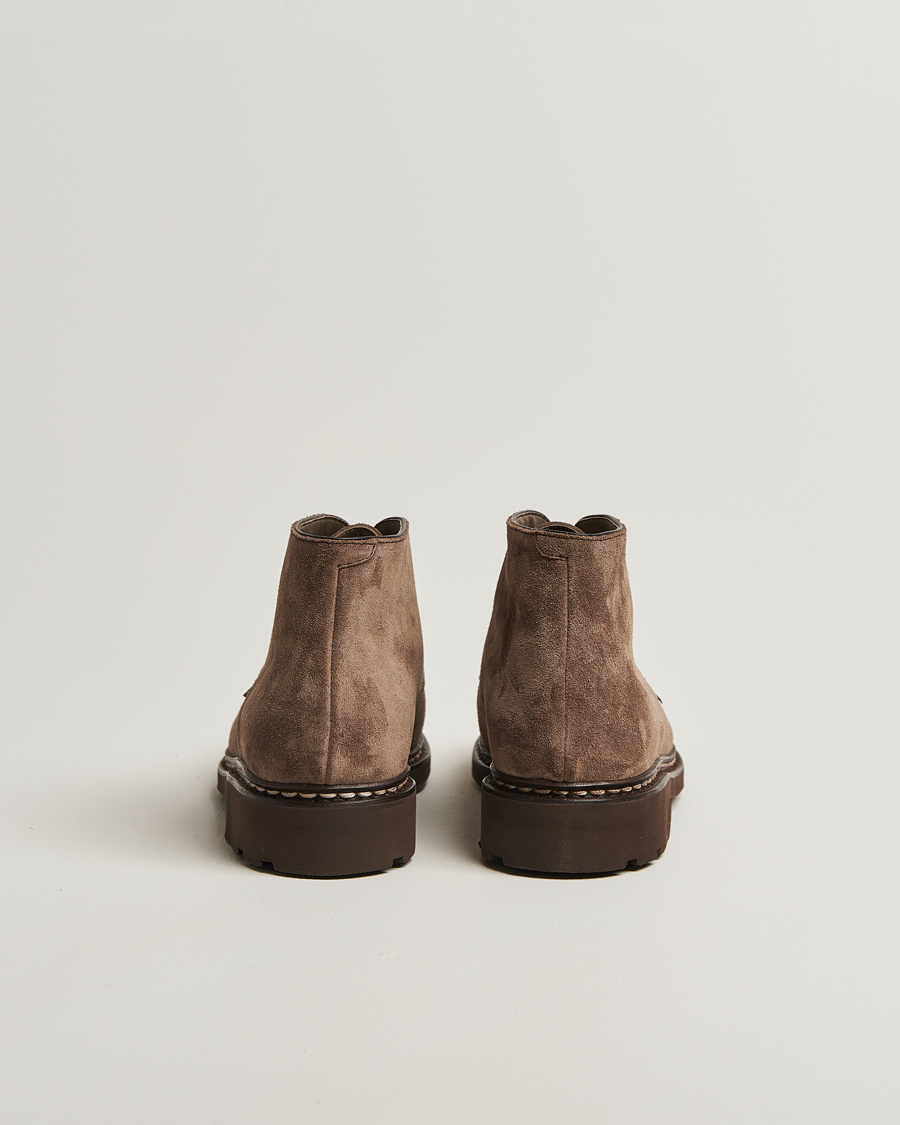 Uomini | Stivali | Paraboot | Chambord Mid Derby Brown Suede