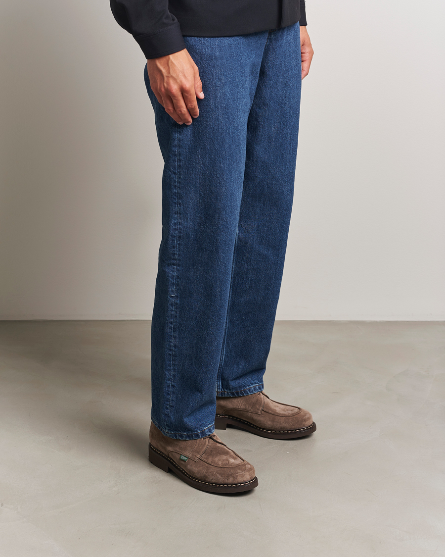 Uomini | Stivali | Paraboot | Chambord Mid Derby Brown Suede