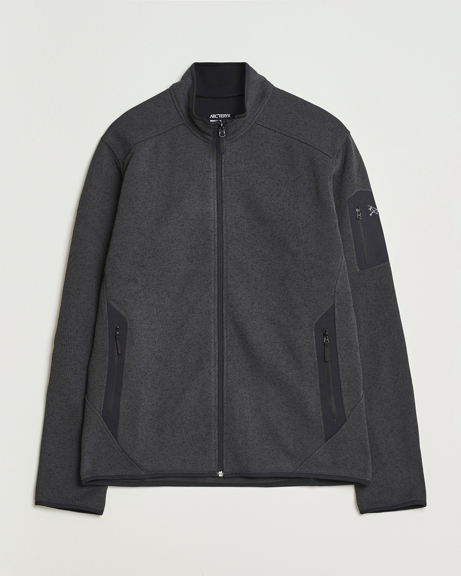 Uomini | Maglieria | Arc'teryx | Covert Full-Zip Black Heather