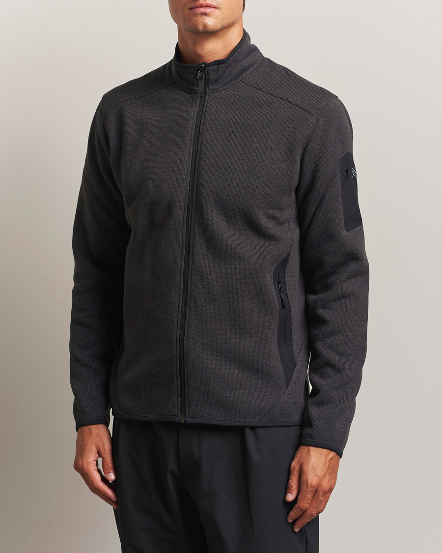 Uomini | Maglieria | Arc'teryx | Covert Full-Zip Black Heather