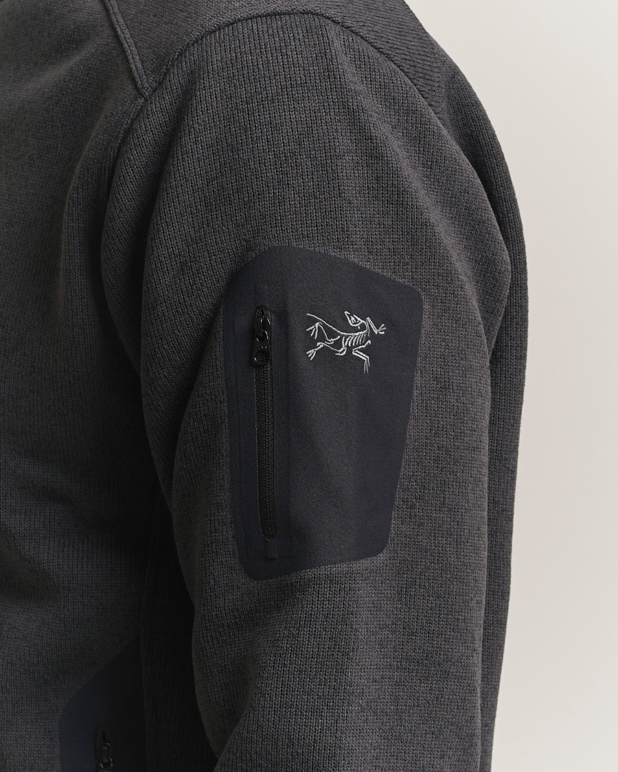 Uomini | Maglieria | Arc'teryx | Covert Full-Zip Black Heather