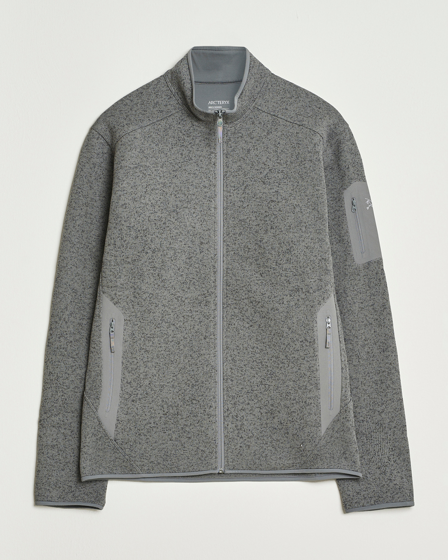 Uomini | Maglieria | Arc'teryx | Covert Full-Zip Cloud Heather/Void