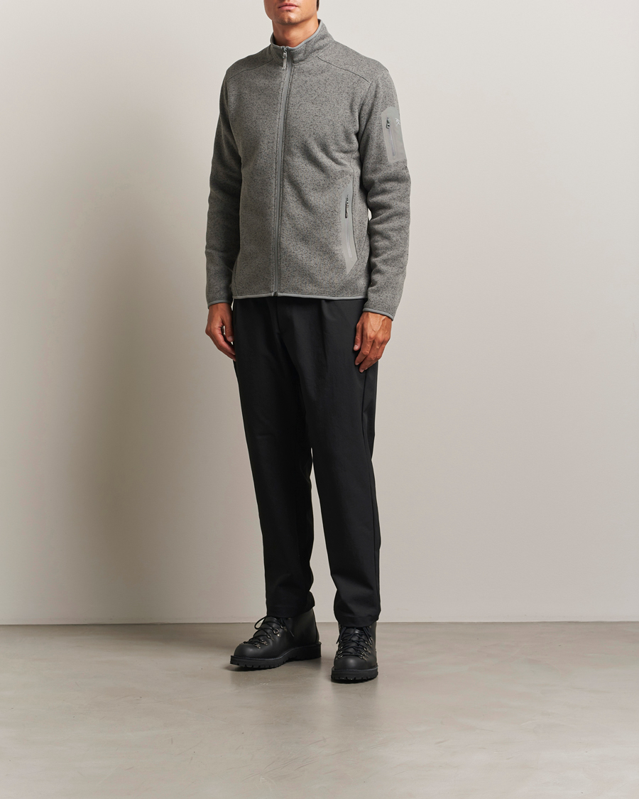 Uomini | Maglieria | Arc'teryx | Covert Full-Zip Cloud Heather/Void