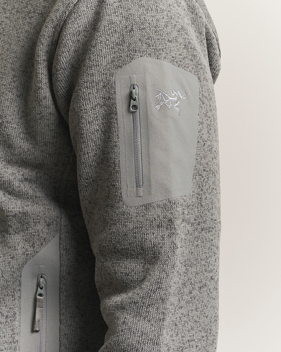 Uomini | Maglieria | Arc'teryx | Covert Full-Zip Cloud Heather/Void