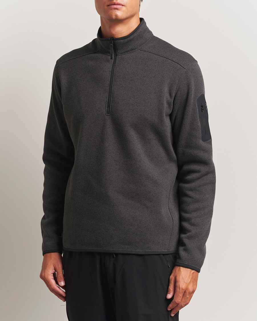 Uomini | Maglieria | Arc'teryx | Covert Half-Zip Black Heather