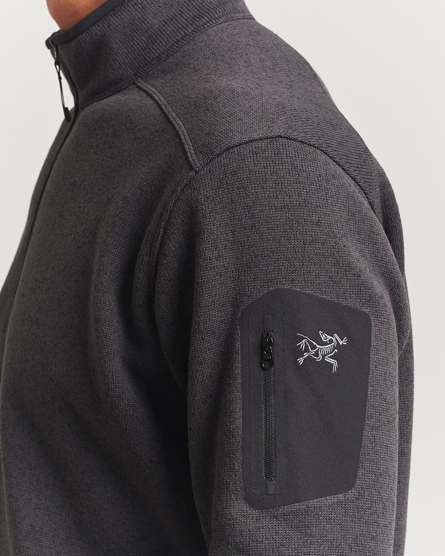 Uomini | Maglieria | Arc'teryx | Covert Half-Zip Black Heather