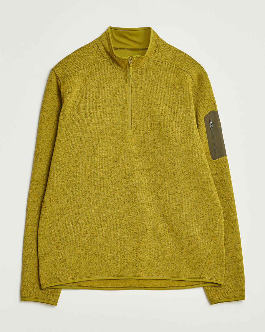 Uomini | Maglieria | Arc'teryx | Covert Half-Zip Olive Moss Heather