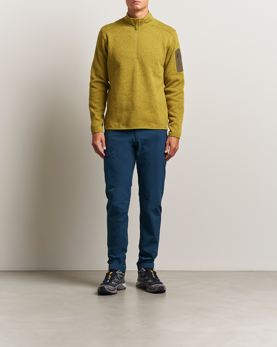 Uomini | Maglieria | Arc'teryx | Covert Half-Zip Olive Moss Heather