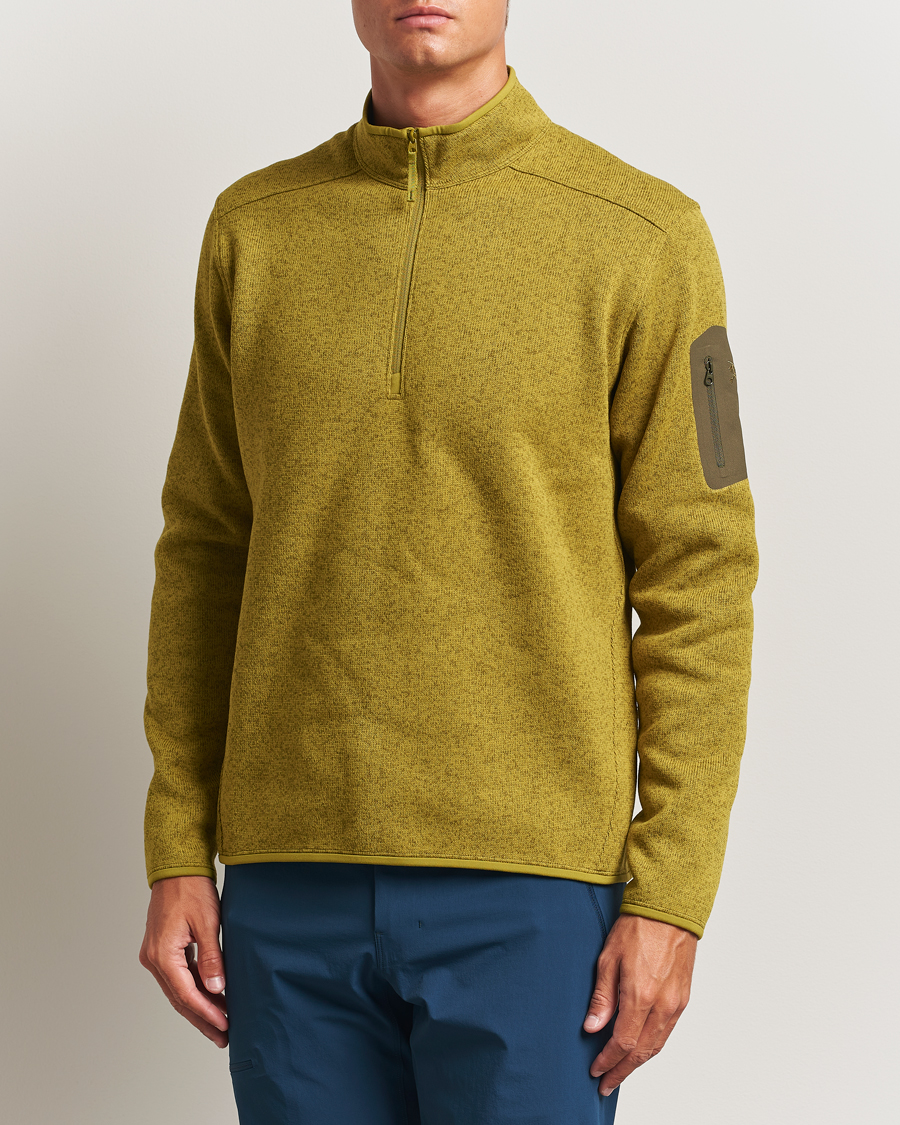 Uomini | Maglieria | Arc'teryx | Covert Half-Zip Olive Moss Heather