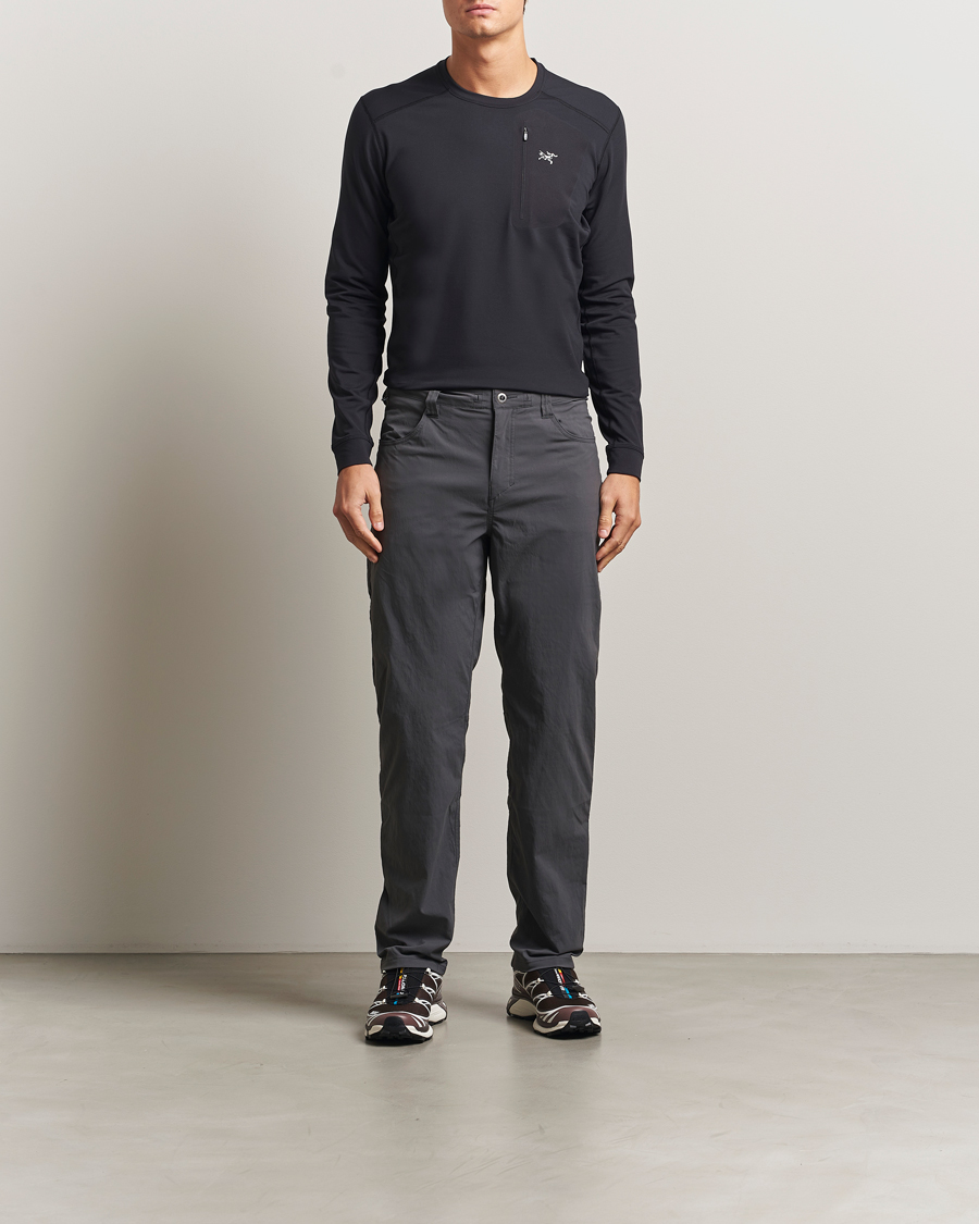 Uomini | Maglieria | Arc'teryx | Rho Baselayer Crew Neck Black