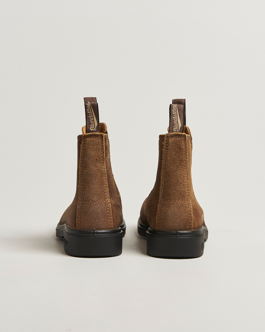 Uomini | Stivali | Blundstone | 2581 Dress Waked Suede Chelsea Boot Tobacco