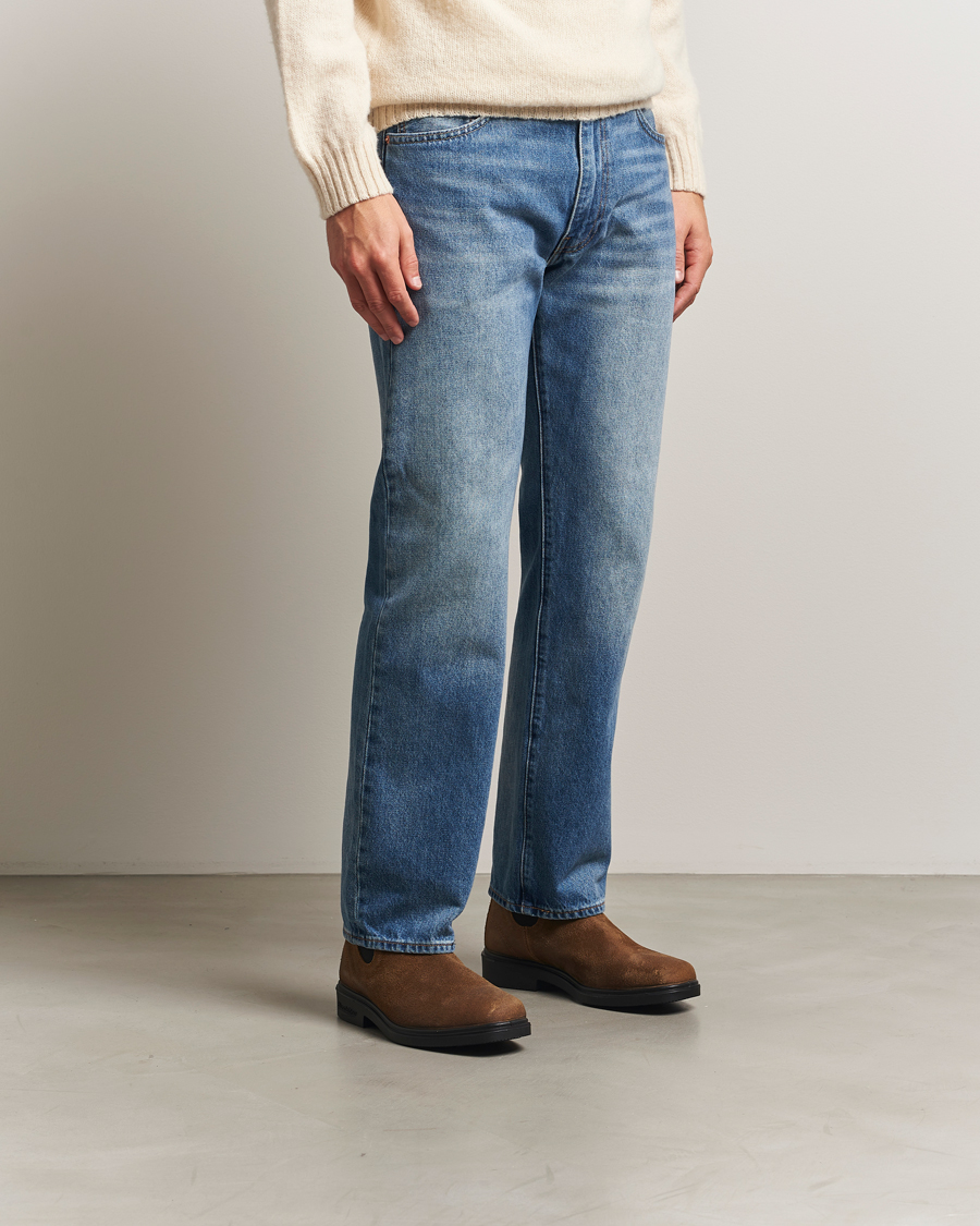 Uomini | Stivali | Blundstone | 2581 Dress Waked Suede Chelsea Boot Tobacco