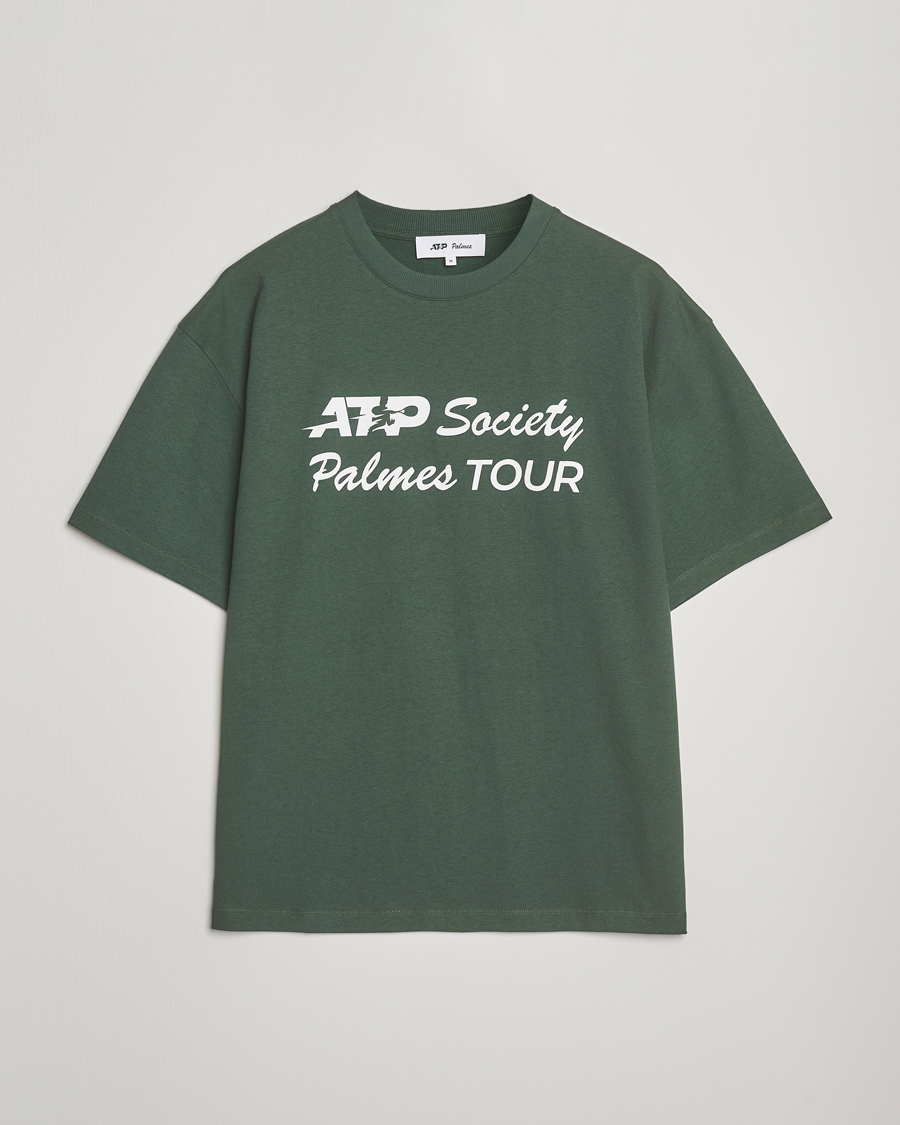 Uomini | T-shirt | Palmes | ATP Tour T-Shirt Dark Green
