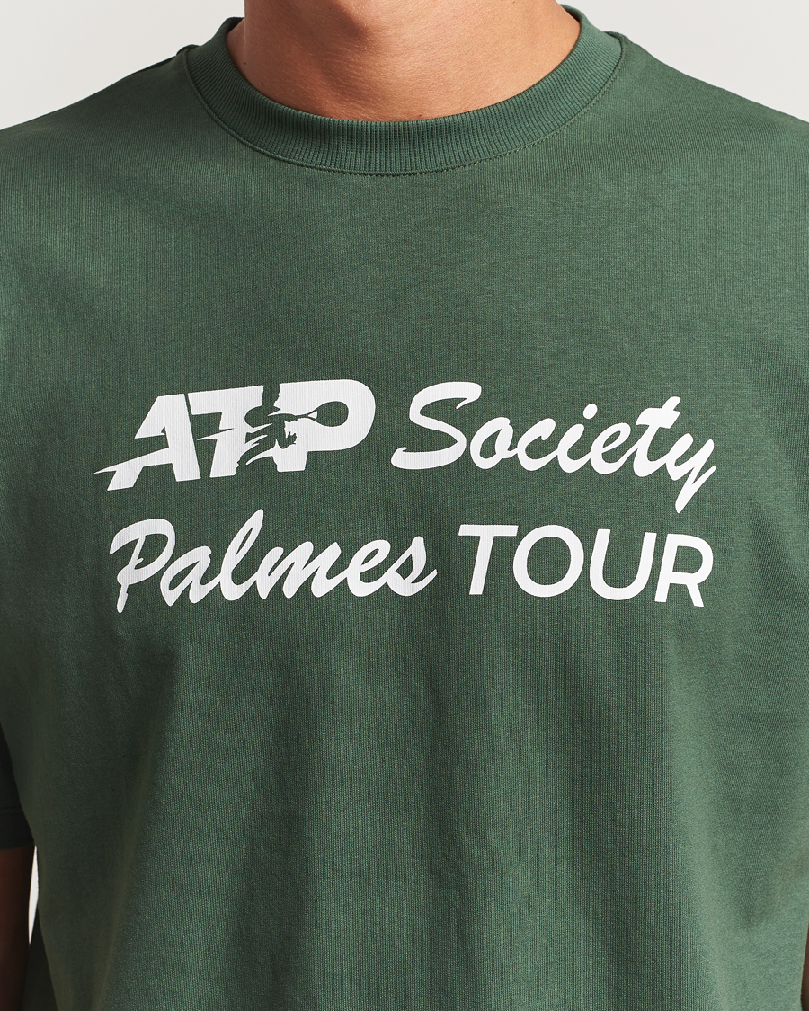 Uomini | T-shirt | Palmes | ATP Tour T-Shirt Dark Green