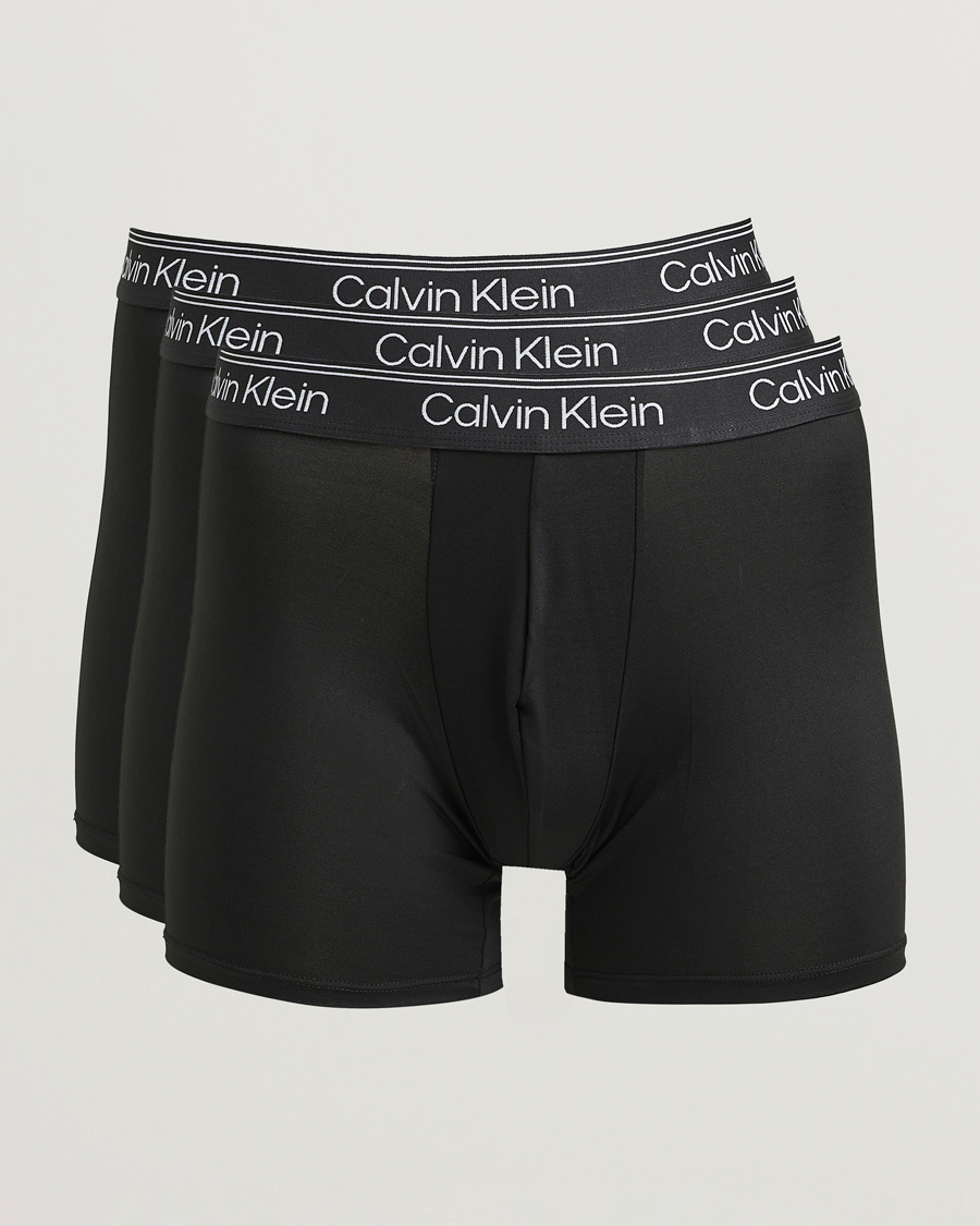 Uomini | Biancheria intima | Calvin Klein | 3-Pack Micro Stretch Boxer Brief Black