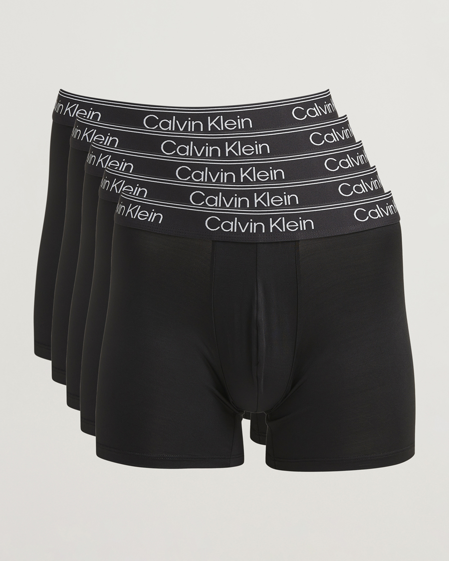 Uomini | Biancheria intima | Calvin Klein | 5-Pack Micro Stretch Boxer Brief Black