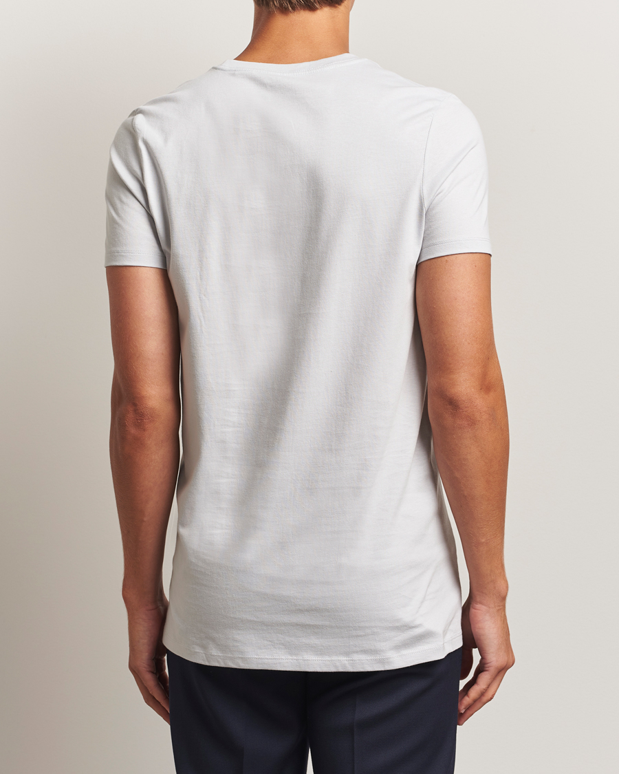 Uomini | T-shirt | Calvin Klein | 3-Pack Cotton Crew Neck T-Shirt Blue/Grey/Green