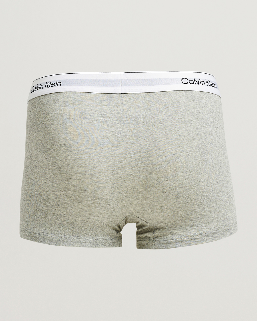 Uomini | Biancheria intima | Calvin Klein | 3-Pack Icon Cotton Stretch Trunk Grey/Black/White