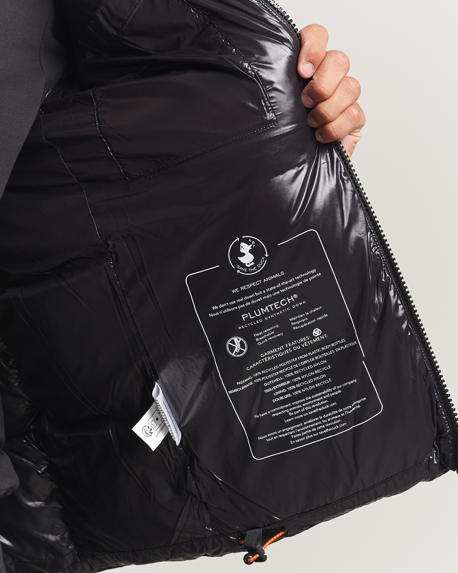 Uomini | Giacche | Save The Duck | Edgard Padded Puffer Black