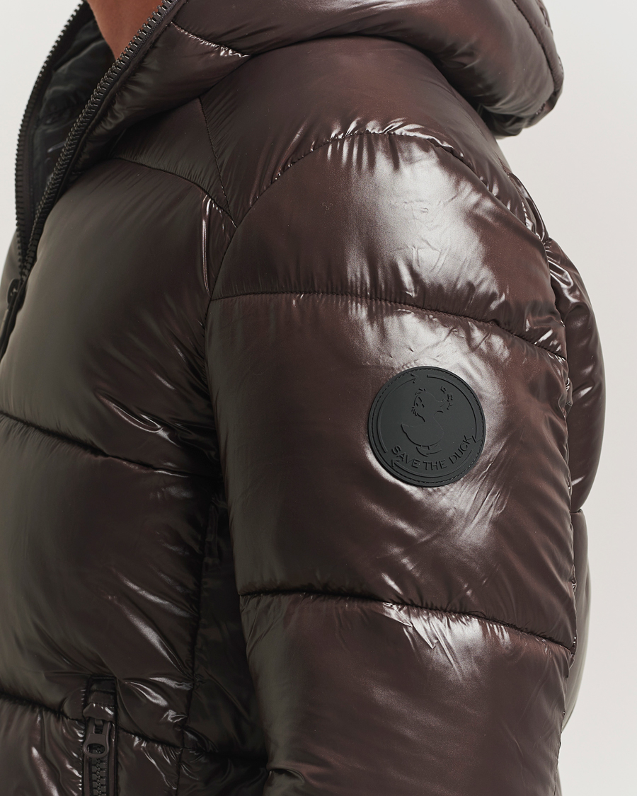 Uomini | Giacche | Save The Duck | Edgard Padded Puffer Brown Black