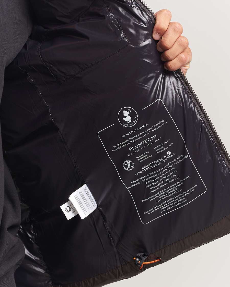 Uomini | Giacche | Save The Duck | Edgard Padded Puffer Brown Black