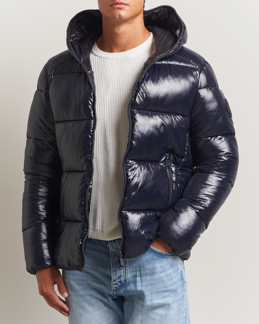 Uomini | Giacche | Save The Duck | Edgard Padded Puffer Blue Black