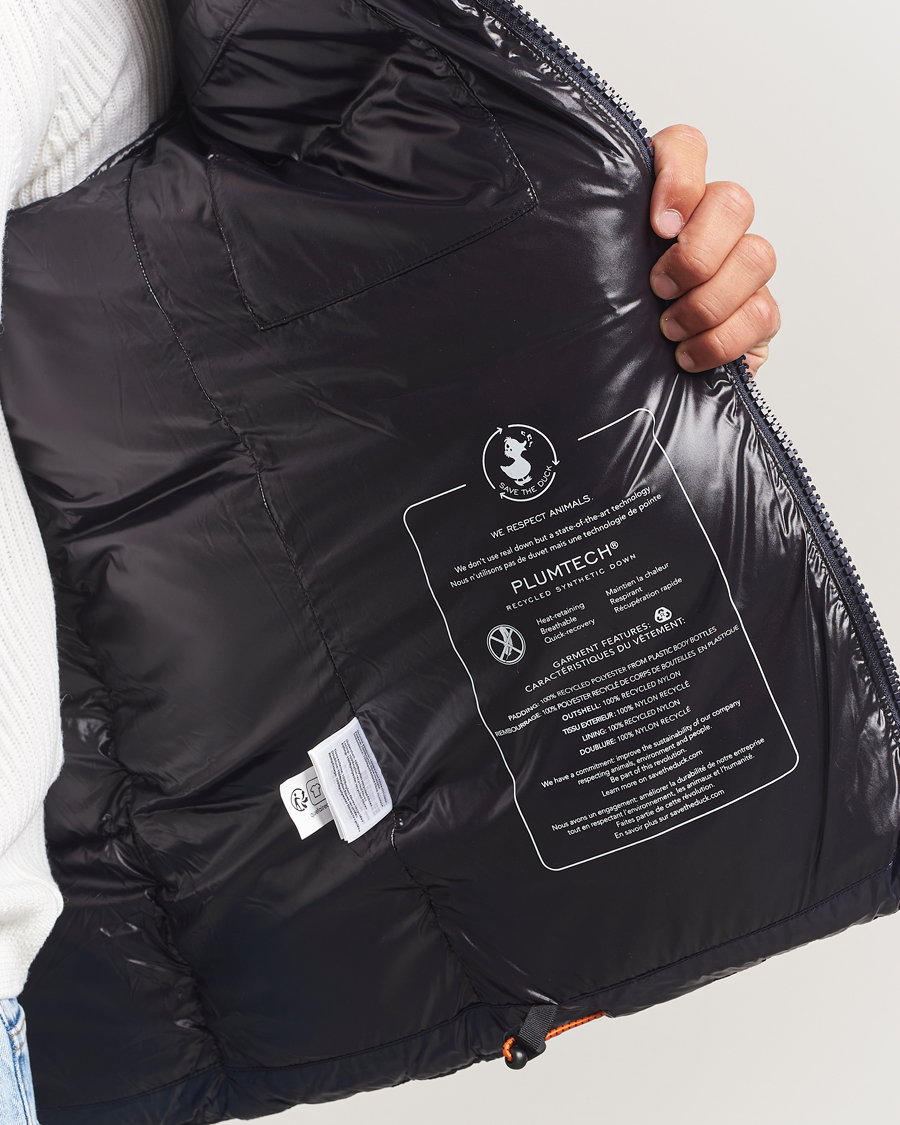 Uomini | Giacche | Save The Duck | Edgard Padded Puffer Blue Black