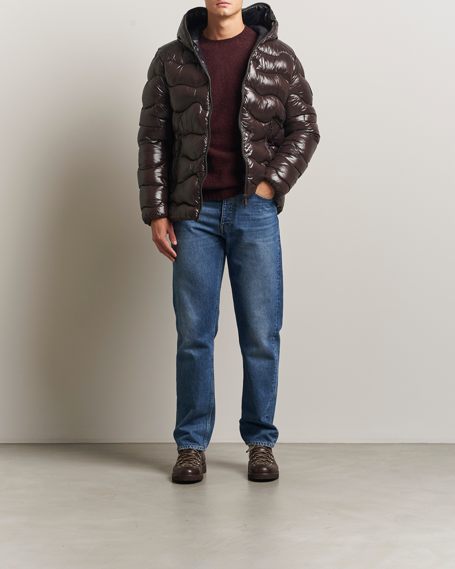 Uomini | Giacche | Save The Duck | Chet Padded Puffer Brown Black