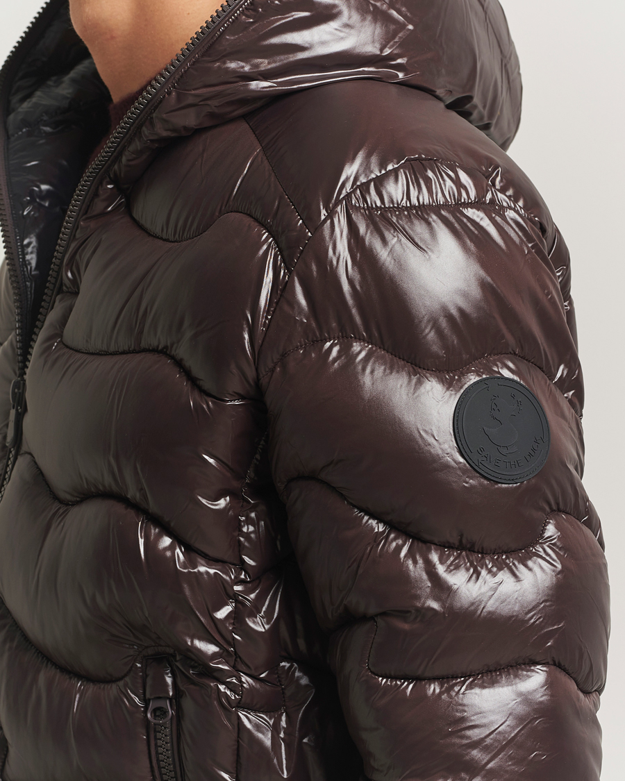 Uomini | Giacche | Save The Duck | Chet Padded Puffer Brown Black