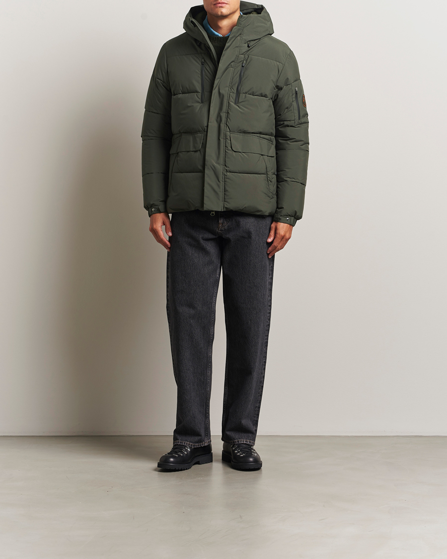 Uomini | Giacche | Save The Duck | Alter Short Arctic Parka Land Green