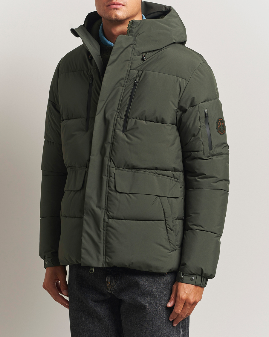 Uomini | Giacche | Save The Duck | Alter Short Arctic Parka Land Green