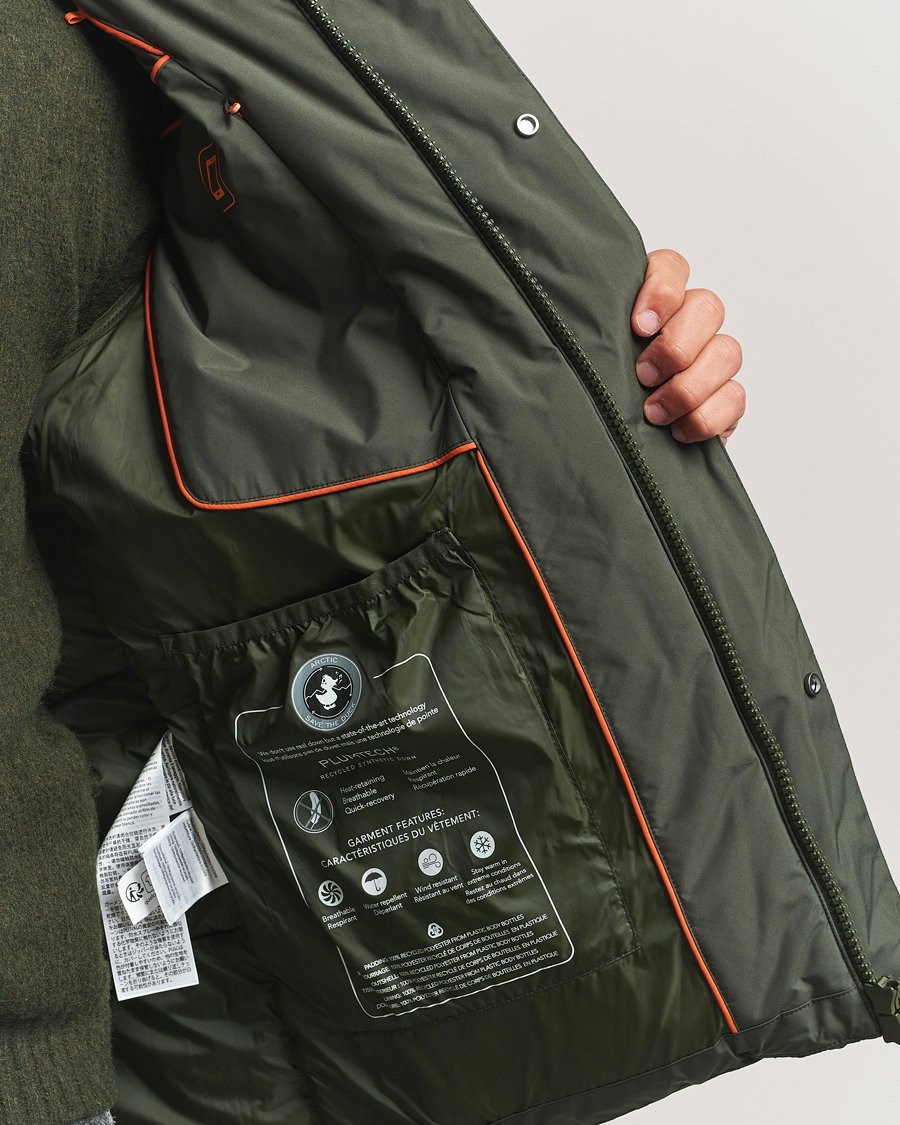 Uomini | Giacche | Save The Duck | Alter Short Arctic Parka Land Green