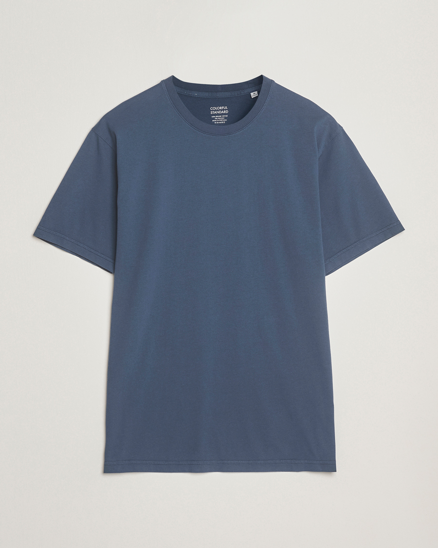 Uomini | T-shirt | Colorful Standard | Classic Organic T-Shirt Petrol Blue