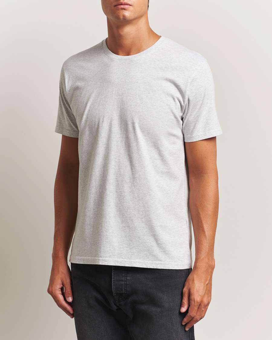 Uomini | T-shirt | Colorful Standard | Classic Organic T-Shirt Snow Melange