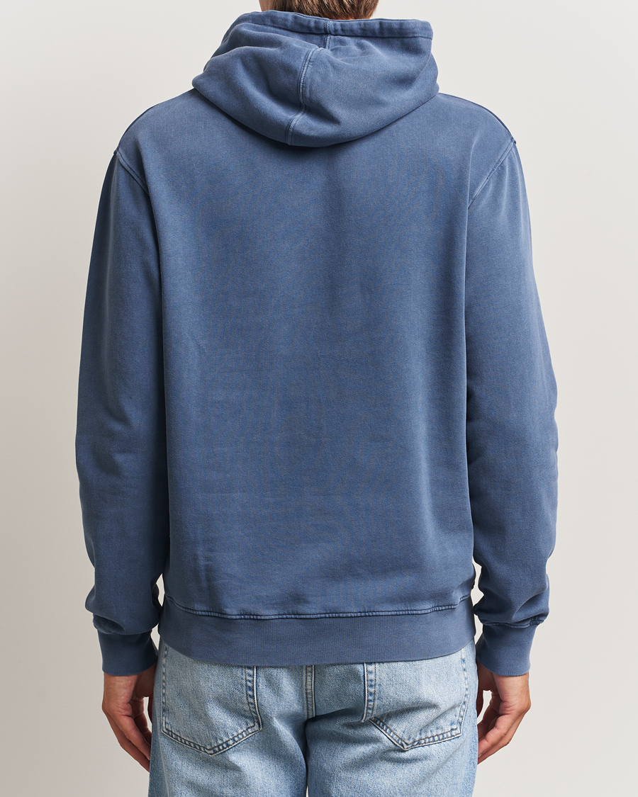 Uomini | Maglieria | Colorful Standard | Classic Organic Hood Neptune Blue