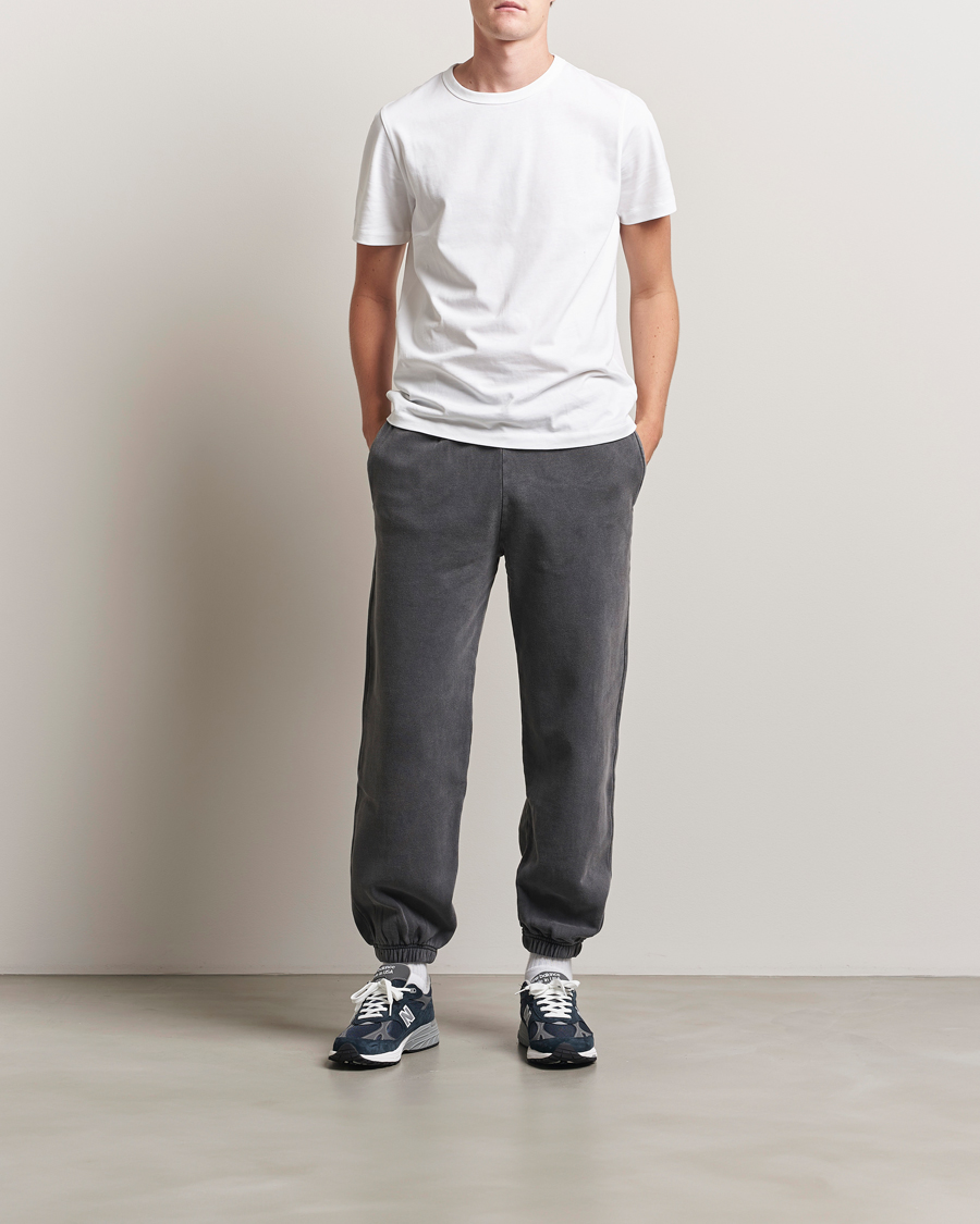 Uomini | Pantaloni | Colorful Standard | Classic Organic Sweatpants Faded Black