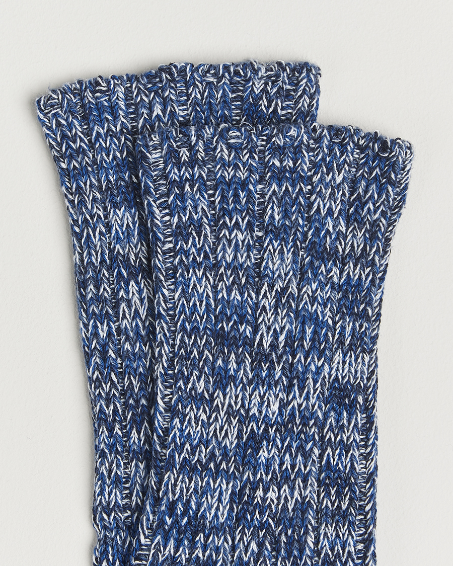 Uomini | Biancheria intima | Falke | Brooklyn Cotton Sock Dusty Blue