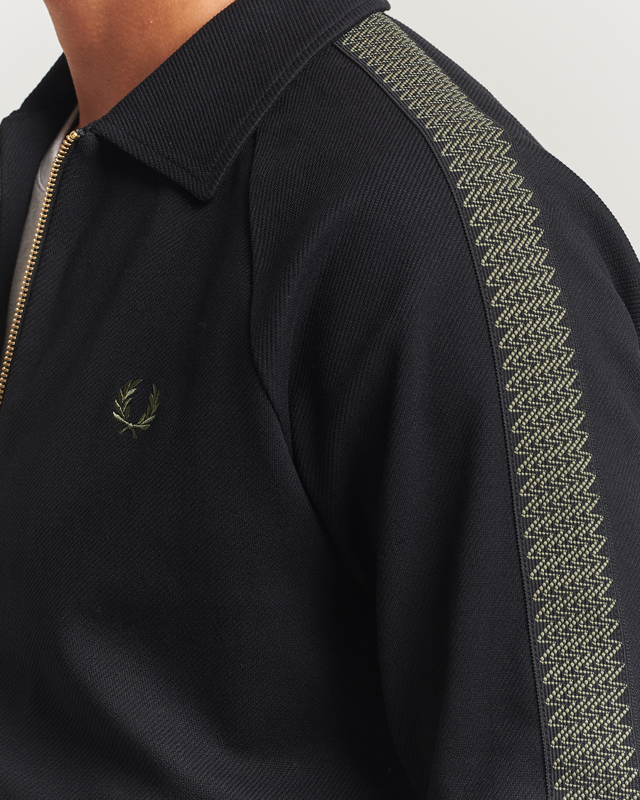 Uomini | Maglieria | Fred Perry | Tennis Track Jacket Black