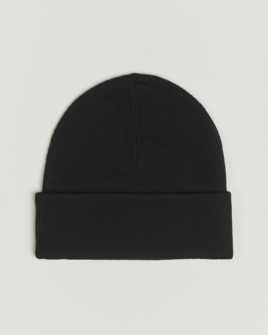 Uomini | Fred Perry Merino Wool Beanie Black | Fred Perry | Merino Wool Beanie Black