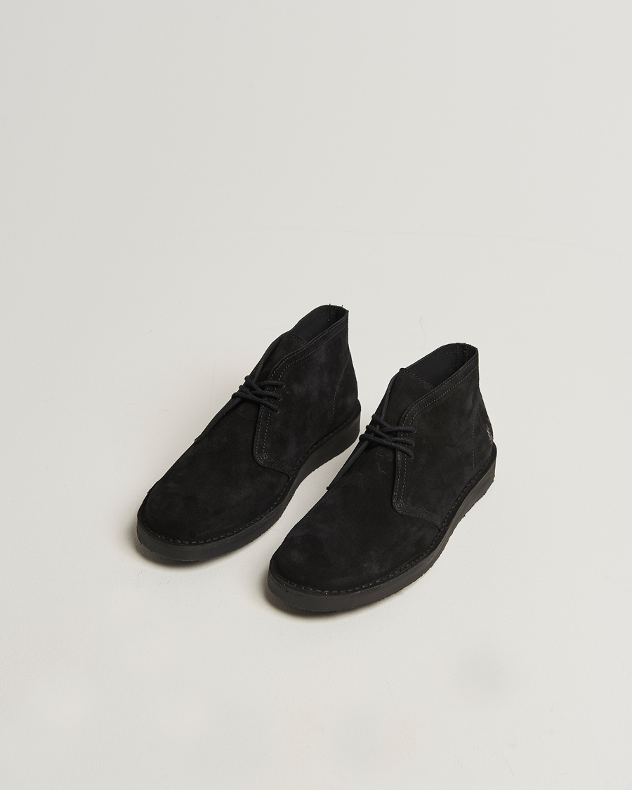 Uomini | Stivali | Fred Perry | Hawley Suede Chukka Boot Black