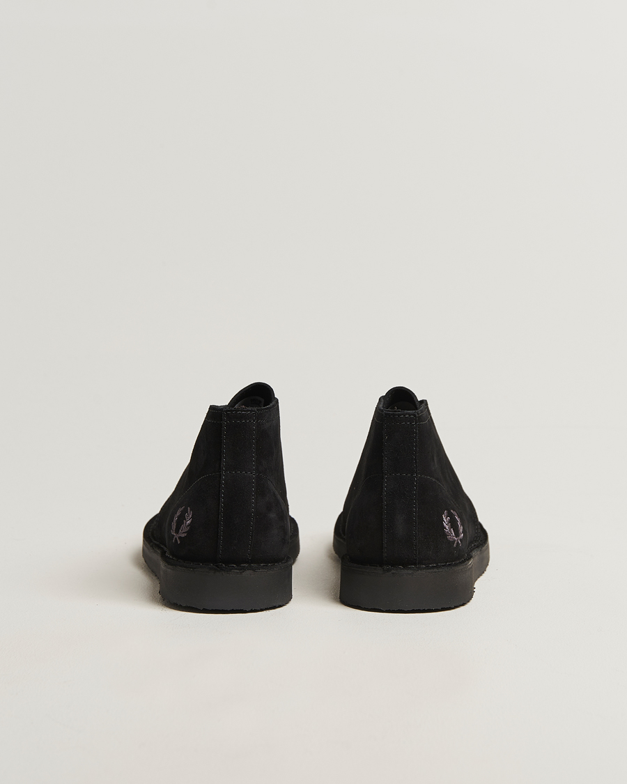 Uomini | Stivali | Fred Perry | Hawley Suede Chukka Boot Black