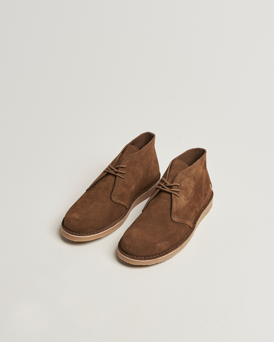 Uomini | Stivali | Fred Perry | Hawley Suede Chukka Boot Marsh Brown