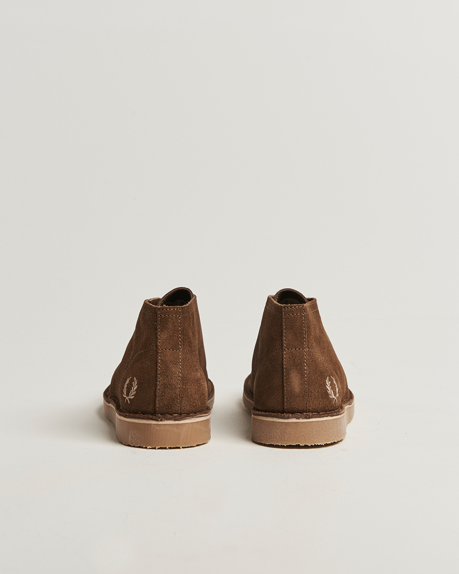 Uomini | Stivali | Fred Perry | Hawley Suede Chukka Boot Marsh Brown
