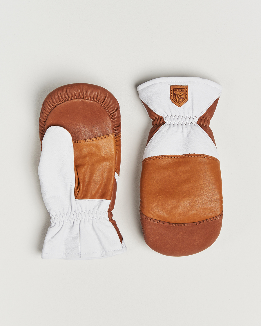 Uomini | Hestra reMix Mitt Cork/Off White | Hestra | reMix Mitt Cork/Off White