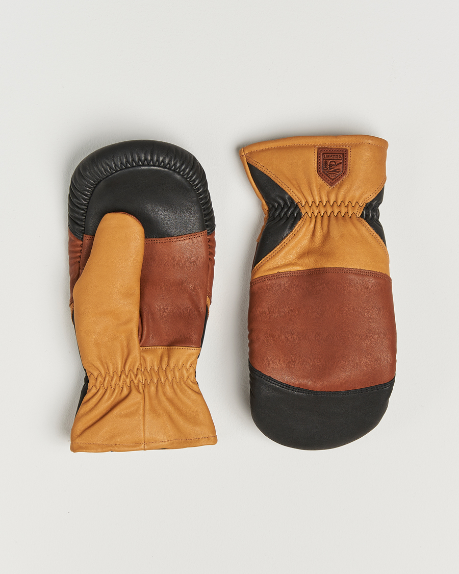 Uomini | Guanti | Hestra | reMix Mitt Brown/Cork