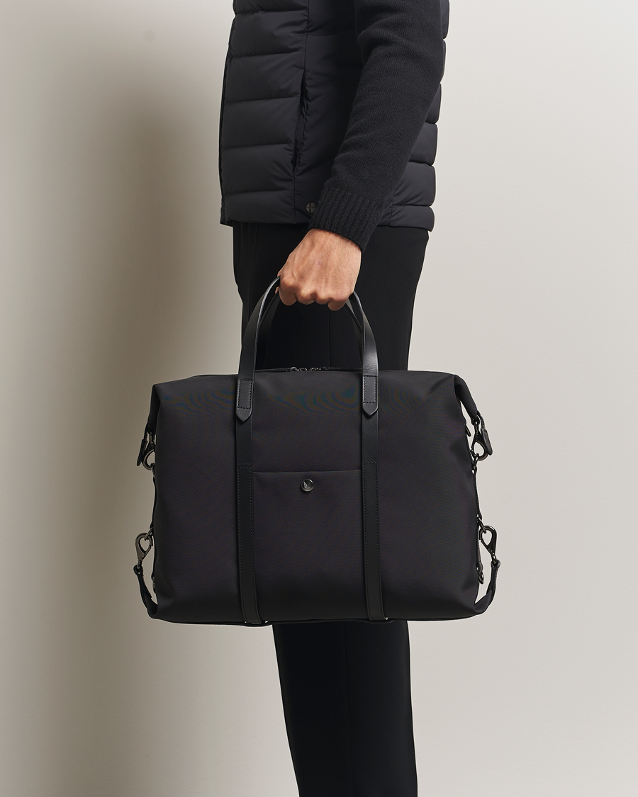 Uomini | Borse | Mismo | M/S Utility Nylon Duffle Bag Eclipse Black/Black